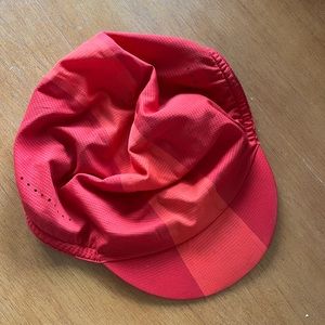 Rapha Cycling Red and Orange Hat Cap